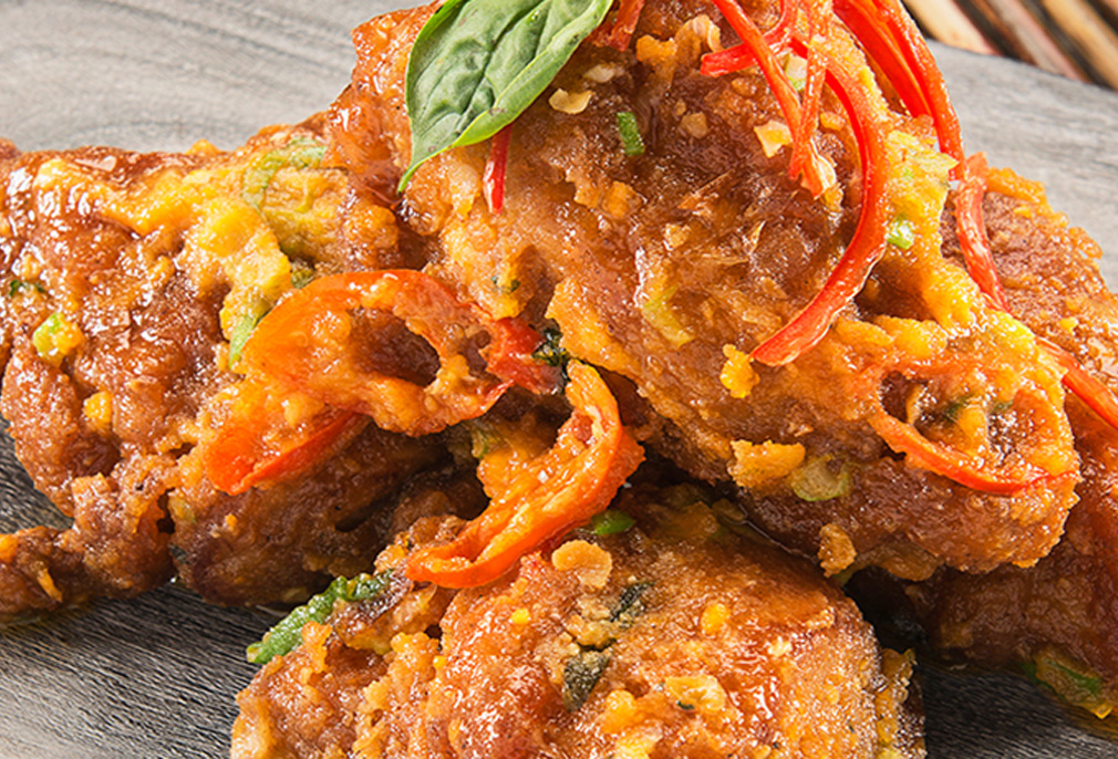 Image Ayam Telur Asin Kemangi