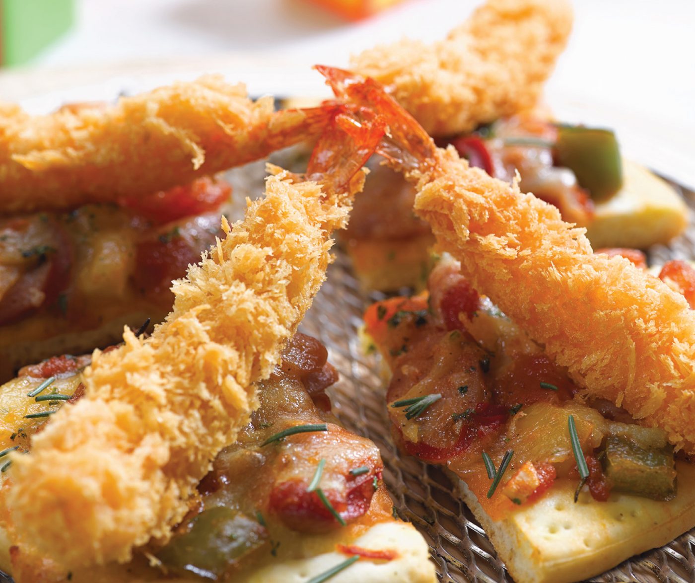 image Mini Ebi Pizza With So Good Ebi Panko